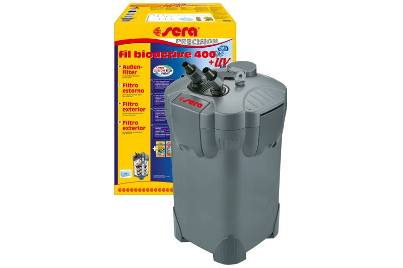 Sera Fil Bioactive 400 + UV - Außenfilter Mit UV-C-Lampe 1 Sera Fil Bioactive 400 + UV - Außenfilter Mit UV-C-Lampe