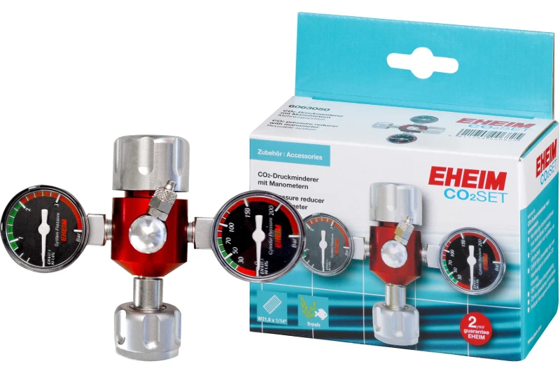 EHEIM Druckminderer Mit Manometer Für Mehrwegflasche 2 EHEIM Druckminderer Mit Manometer Für Mehrwegflasche – Bild 2