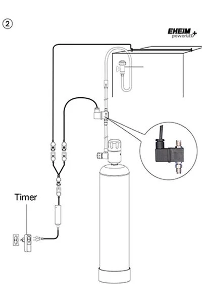 EHEIM CO²-Magnetventil 24V Anschluß An PowerLED+ 3 EHEIM CO²-Magnetventil 24V Anschluß An PowerLED+ – Bild 3